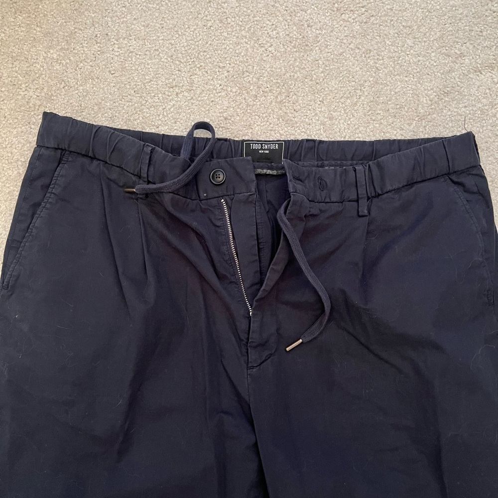 Todd Snyder drawstring chinos
